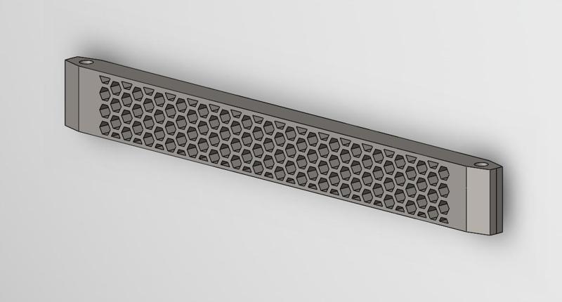 Dominator titanium top bars - blank Honey