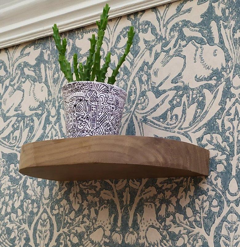 Floating Shelf Keyhole