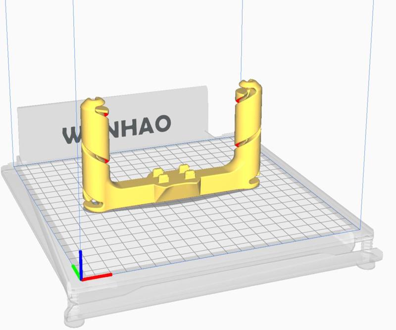 Flexible Kiteboarding Line Mount for the Revl Camera 