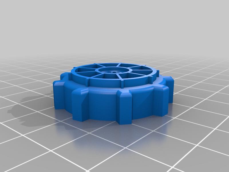 vaultdoor prusa knob v13