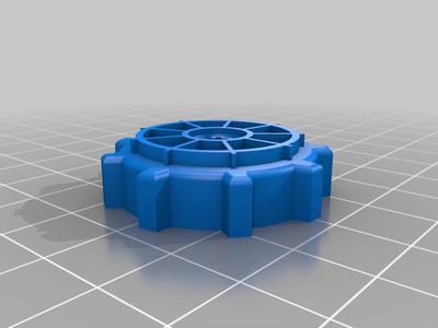 vaultdoor prusa knob v13