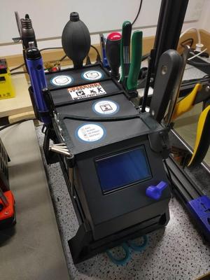 Creality CR-10 tool holder extension