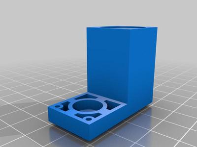 Servo Winch case for rc4wd spool