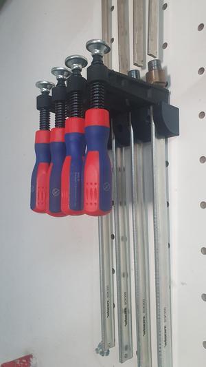 Clamp Holder - Pegboard 50x50x8mm