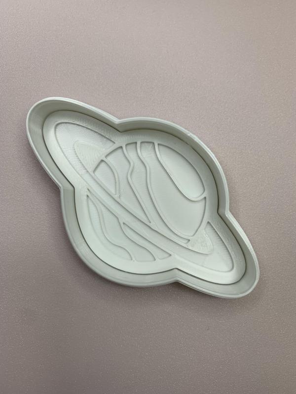 Saturn Cookie Cutter and Stamp