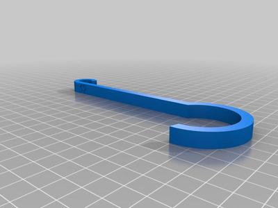 Long Banana Hook to hang from chain 