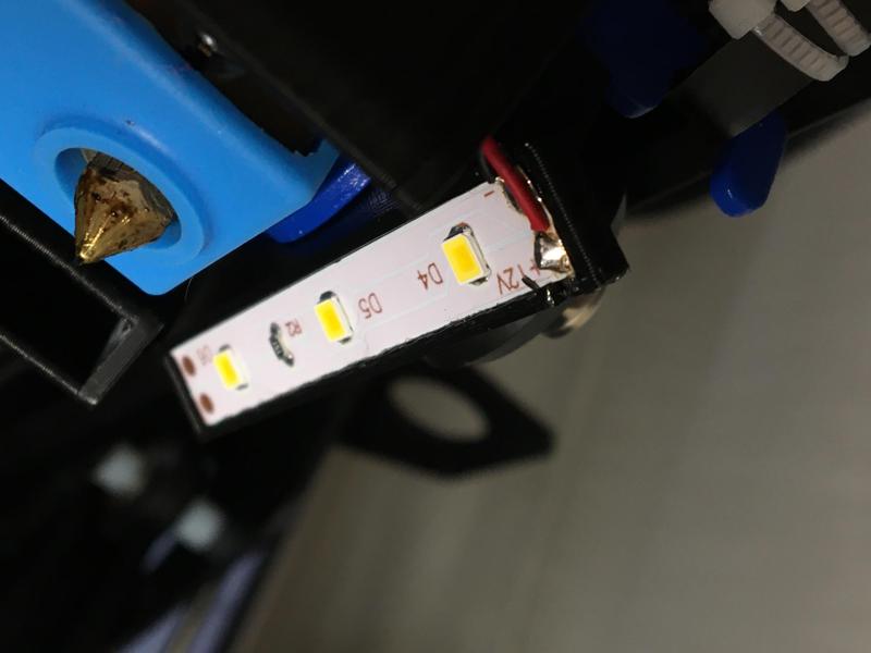 LED backlight for Tronxy X1