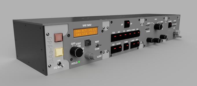 BAE 146 Control Panel