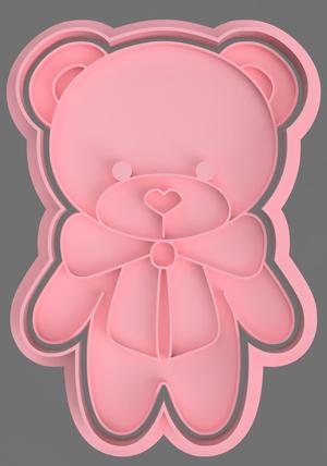 TEDDY BEAR CUTTER FOR COOKIE AND FONDANT