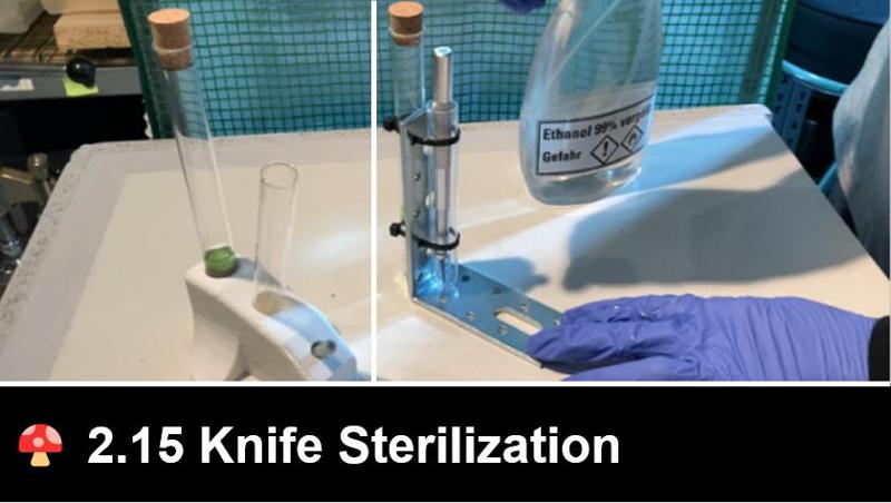 2.15 - Knife Sterilization without Fire Hazard