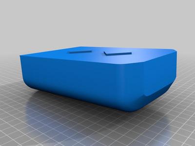 Couch back remote control pocket