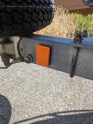 Snap-on Side-light for Smokercraft Trailer