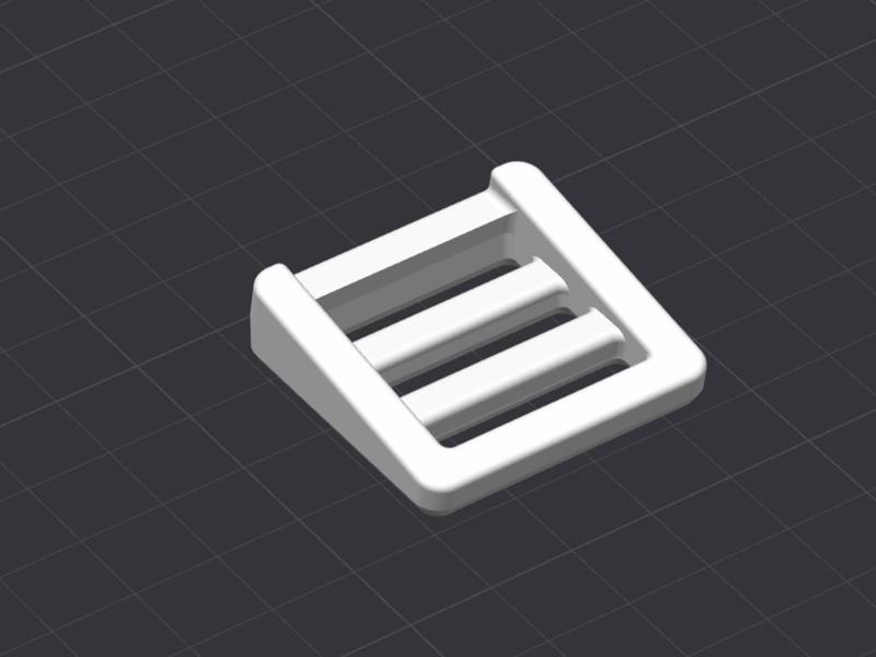 25mm Webbing One-Way Buckle [MOLLE]