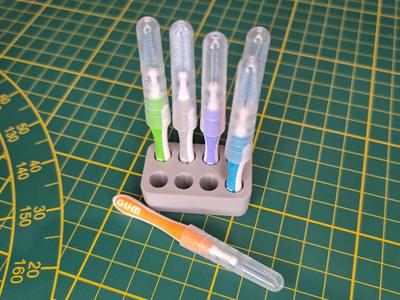 GUM Trav-Ler Interdental Brushes 8-slot organizer