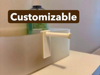 Hair Tie Holder – Customizable Clip-On Rack