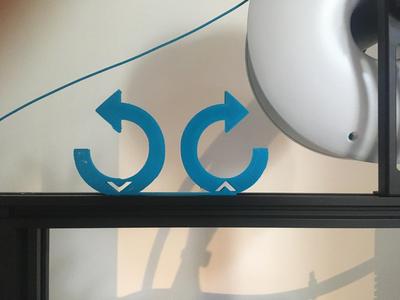 bed leveling screws reminder