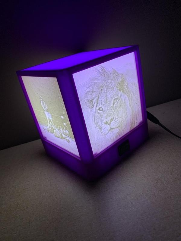 Lithopane Box / Picture Box