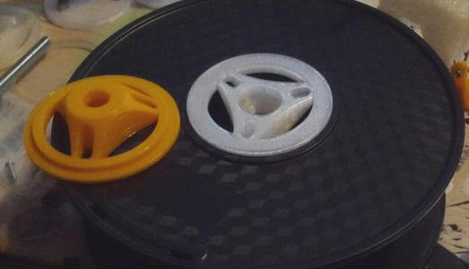 61mm Filament Reel Spool Hub Adapter for use with jdk201's Spool Holder