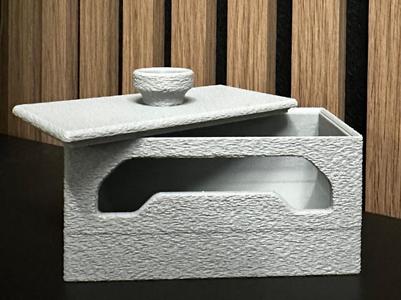 Compact Plastic Bag Dispenser Box