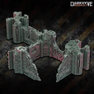 DarkHyve Assault – Damaged Sections