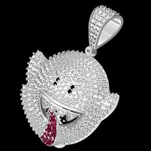 Mario Ghost Diamond Pendant