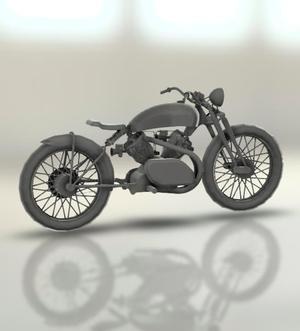 Vincent Black Lightning 1952