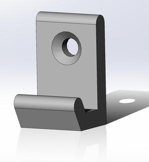 Coat Hanger Wall Tab