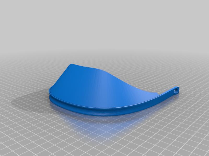 Liftup Face Shield With Extended arms to accommodate loupes