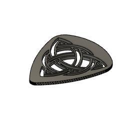 Trinity Knot Guitar Pick