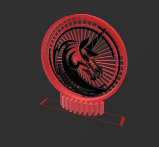 Unicorn - Q46 - Quick Print Gift - 2D - NO SUPPORT