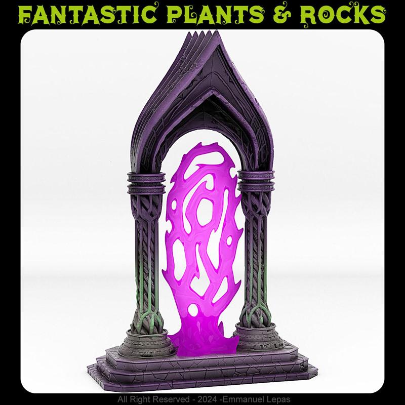 DARK ELF PORTAL WITH ITS OBSCURE EFFECT