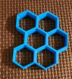 Simple test piece for the Honeycomb storage wall.
