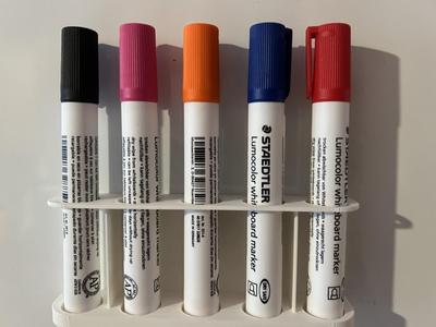 Magnetic pen holder