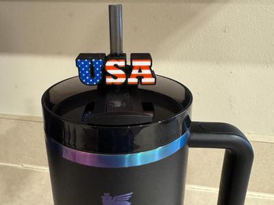 USA Stanley Cup Straw Topper