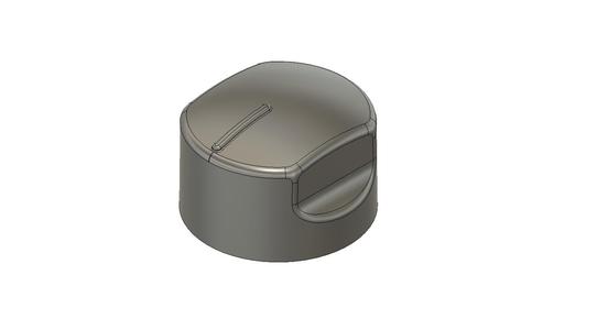 Kitchen hob knob