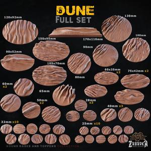 Dune - Bases & Toppers (Full Set)