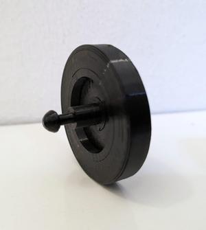 Electrolux dishwasher dish rack wheel #1551183104