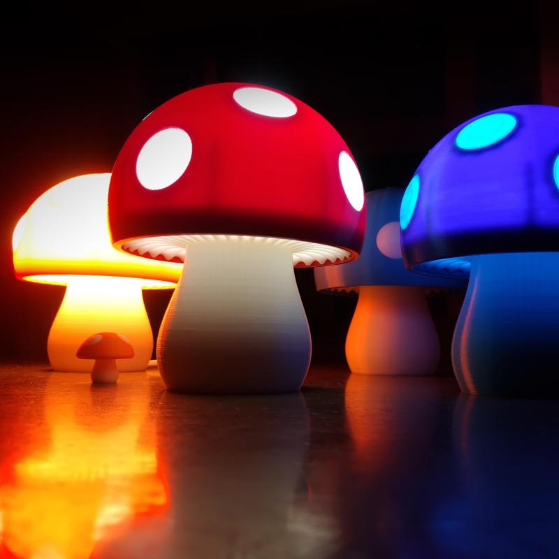Mushroom Lamp