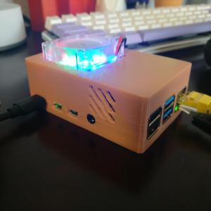 Raspberry PI 4B Low Profile Ice Tower Case