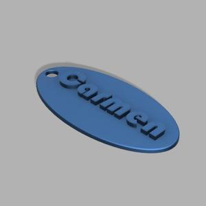 Simple Keychain Customizable