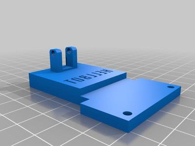Soporte conector hotend Hellbot Magna 1 