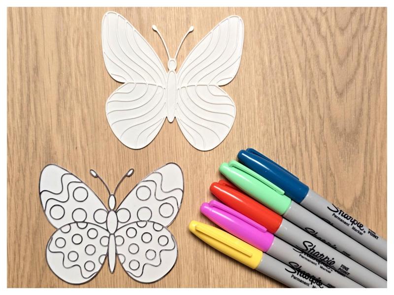 Butterfly Coloring DIY 2
