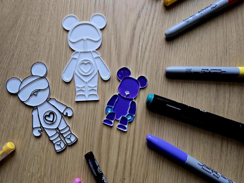 Cool Cute Mouse DIY Coloring Set