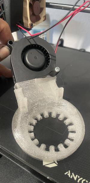 Anycubic Mega S Big Fan Duct