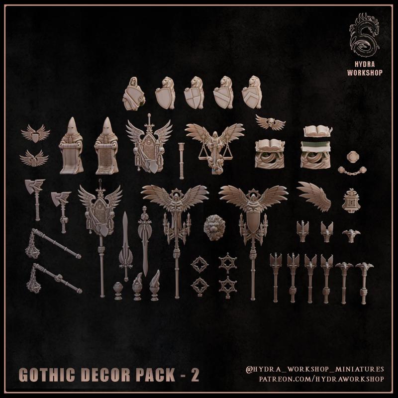 Gothic decor pack - 2