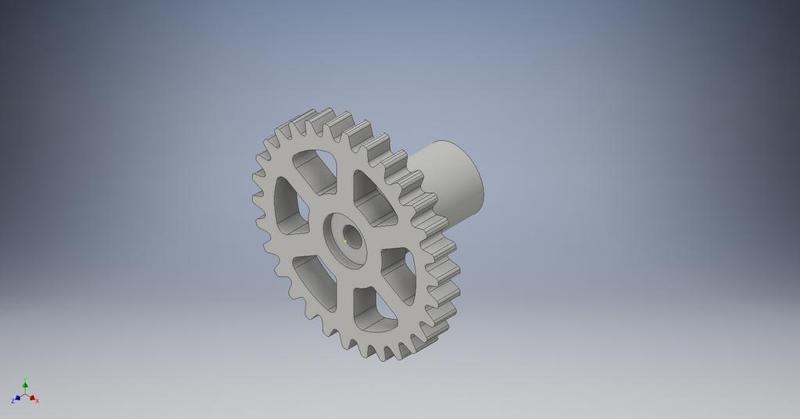 Industrial Gear Door Pull 