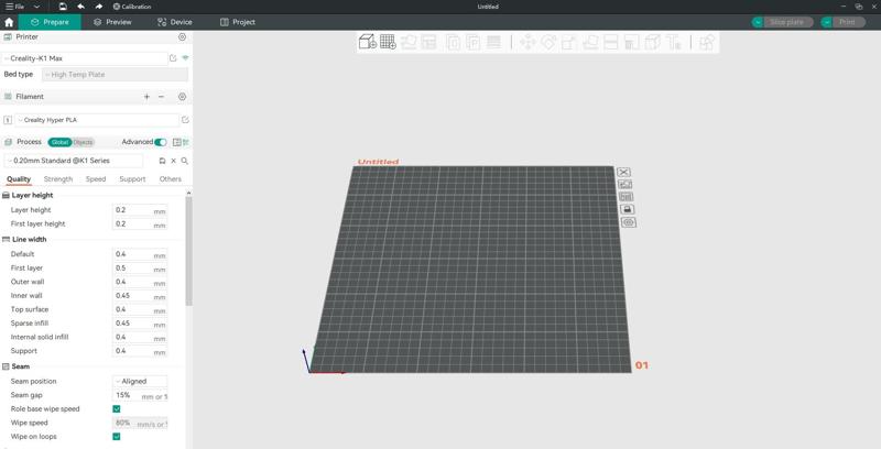 K1/K1 Max orcaslicer config