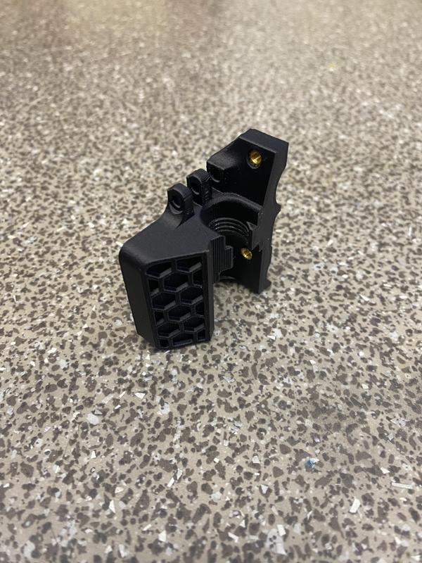 Prusa MINI E3D Micro REVO/TriangleLab CHC MINI hotend with M3 heat set inserts