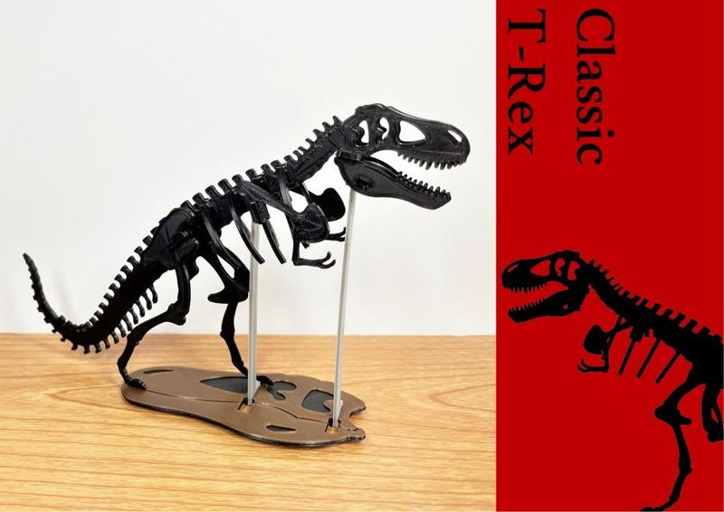 [3Dino Puzzle] Classic Style T-Rex