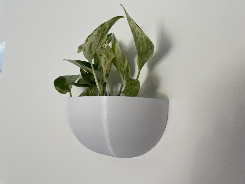 Wall flowerpot